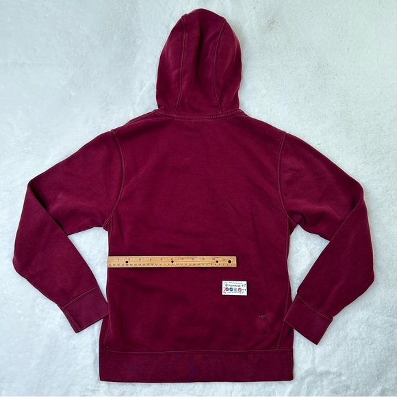 Nike Maroon Pullover Hoodie - Picture 5 of 6